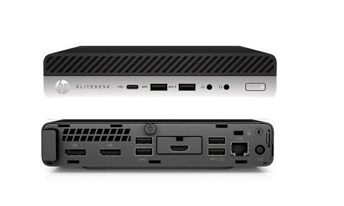 HP EliteDesk 800 G5 Mini 8-Core i7-9700T | 32GB RAM | 1TB SSD