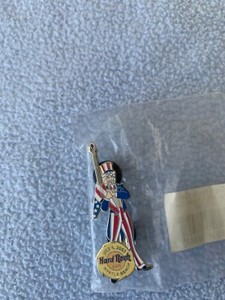 Vintage July 4, 2003 Patriotic Uncle Sam Myrtle Beach Hard Rock Cafe Pin/SEALED