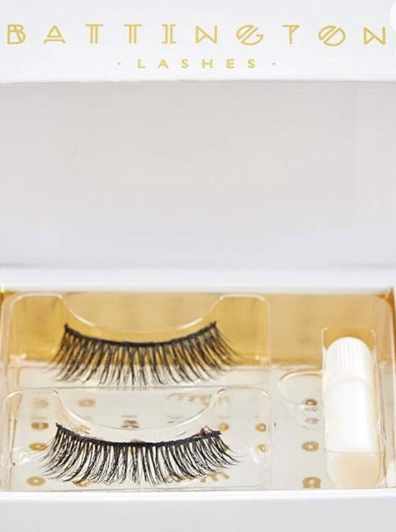 Battington Monroe 3d Silk Lashes With Glue Eyelashes FabFitFun for sale