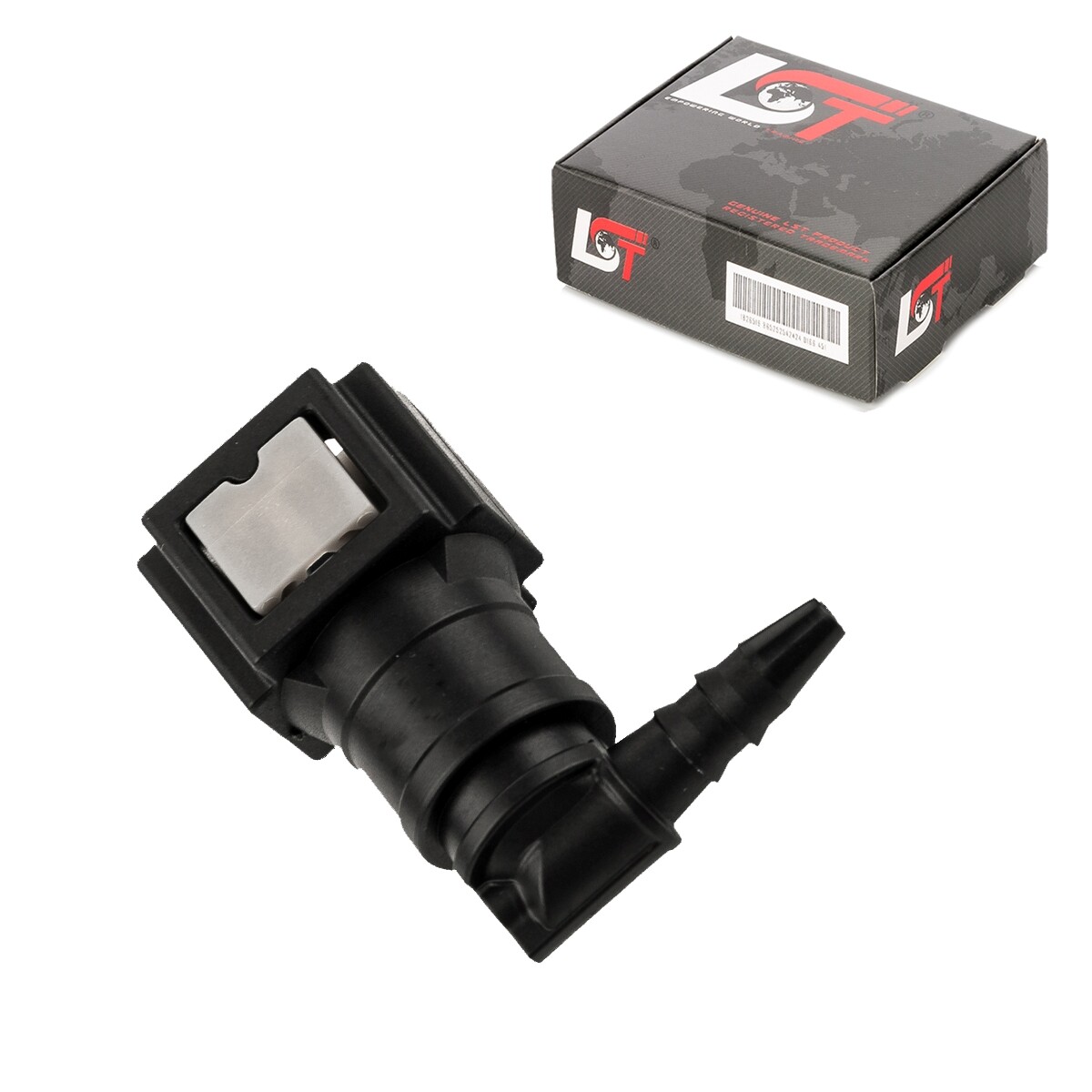 Quick release fuel line hose coupling L-piece 6.3x3mm for VW LUPO