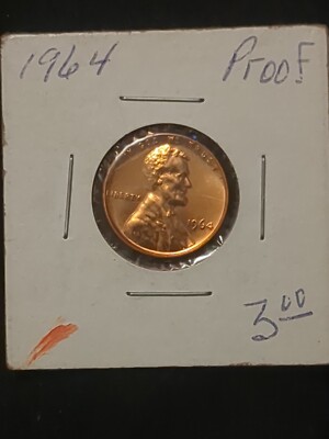 1964 1C RD (Proof) Lincoln Cent