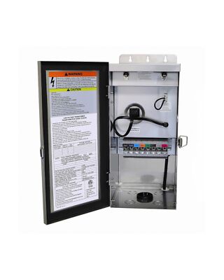 600 Watt Outdoor Landscape Lighting Low Voltage Transformer 120V AC to (12V-1...