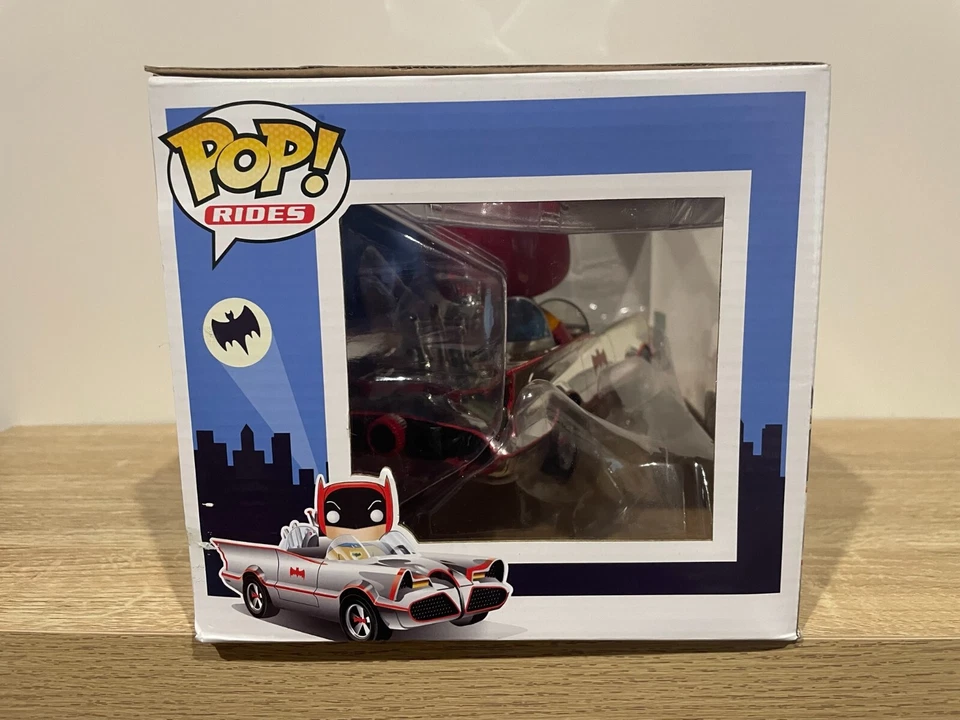 SCE FUNKO BATMAN 1966 2016 PROGRAMA DE TELEVISIÓN BATMOBILE POP RIDES #01. Foto 4 de 4
