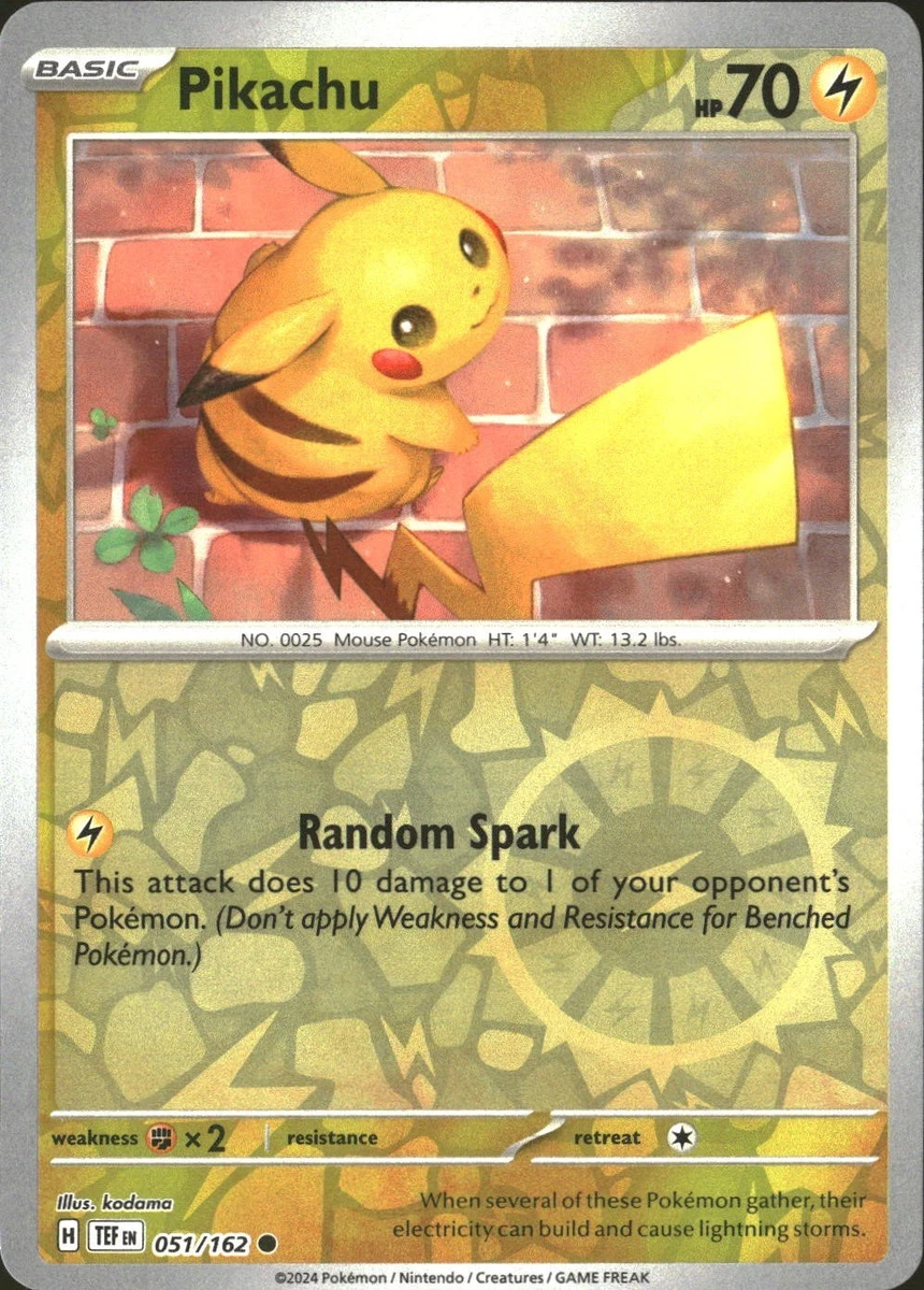 Pikachu 051/162 SV05: Temporal Forces for sale | eBay