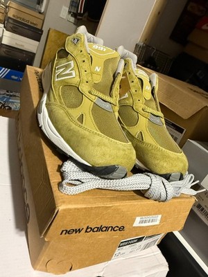 New Balance Made In England 991 Moss Green Mens Size US 12 USA Running Shoes  