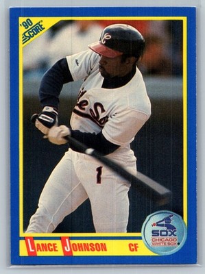 1990 Score Lance Johnson Chicago White Sox #570