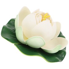 Floating Lotus Flower Artificial Foam Flower Decorations for Patio