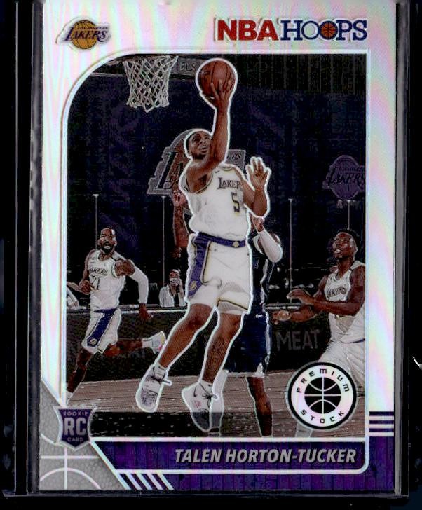 2019-20 Hoops Premium Stock #248 Talen Horton-Tucker Prizms Silver