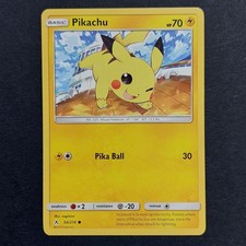 Pikachu 54/214 Common Unbroken Bonds UNB Pokemon LP