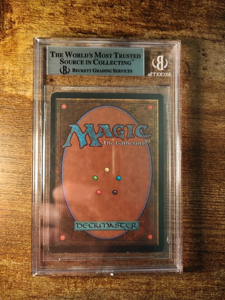 Magic The Gathering Bgs Graded Revised Edition Taiga Dual Land - Image 3 of 3