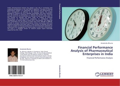 Financial Performance Analysis of Pharmaceutical Enterprises in India Amalendu B