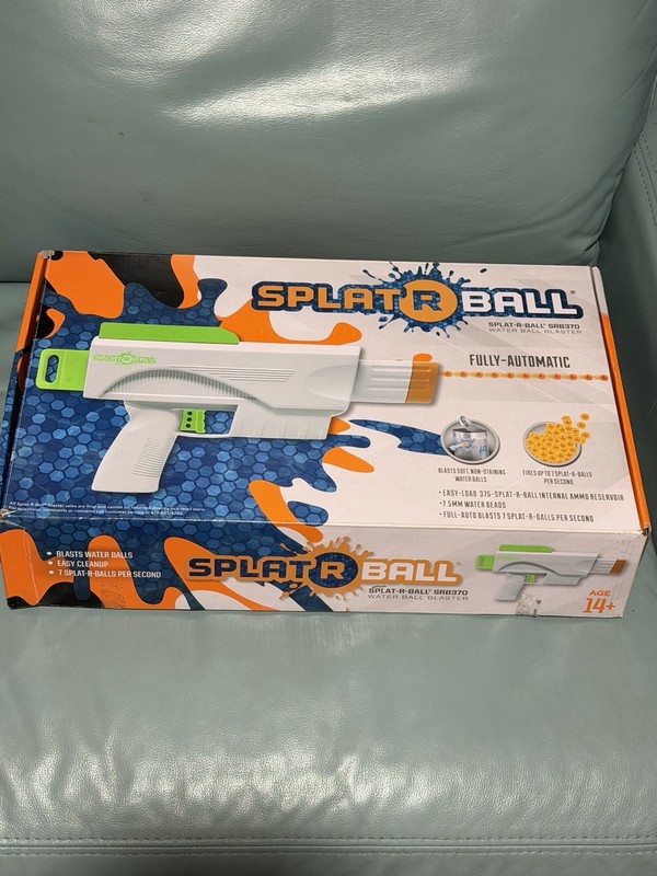Splat R Ball SRB370 Fully Automatic Water Head Blaster With Battery & Charger