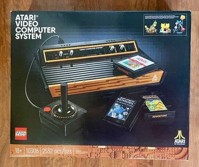 LEGO Icons #10306 ATARI 2600 Video Computer System 2532 pcs RETIRED Sealed Box