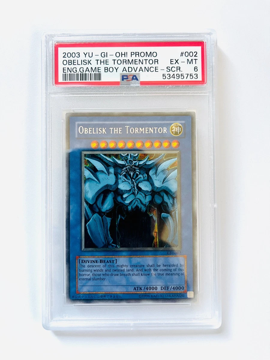 Obelisk The Tormentor Yu-Gi-Oh! TCG Professional Sports