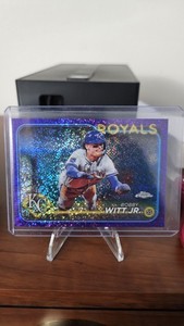 2024 Topps Chrome - Bobby Witt Jr. #120 Purple Speckle Refractor /299