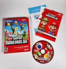 Nintendo New Super Mario Bros. Wii - CIB w/ Inserts - *TESTED* - FAST SHIPPING
