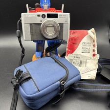 Vintage Canon Sure Shot Classic 120 35mm Point/Shoot Camera 38-120mm Untested