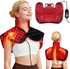 Red Light Therapy for Neck and Shoulders,288 Infrared Light Therapy for Neck Sho