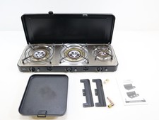 Cadac 3 Cook Turbo FFD Deluxe fornello a gas fornello da campeggio 30mbar esterno roulotte