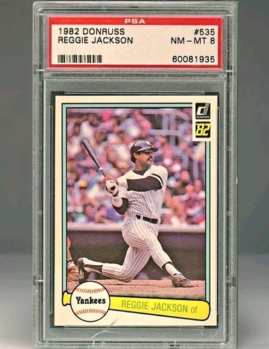 1982 Reggie Jackson #535