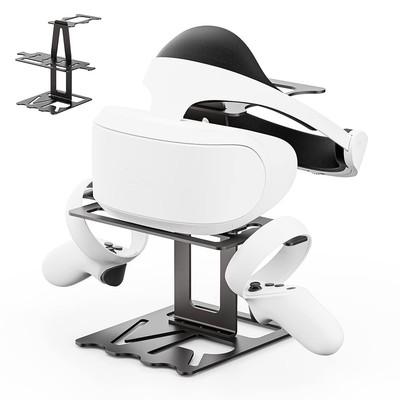VR Stand Accessories Compatible with Quest 2, HTC VR, Rift S, Valve Index, HP...