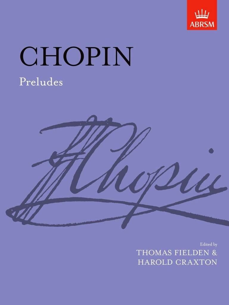 Preludes Chopin, Frederik; Craxton, Harold; Fielden, Thomas Paperback Piano