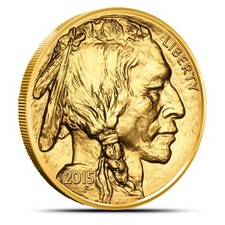 2015 1 oz American Gold Buffalo Coin (BU) 4500.57 per troy oz