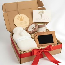Pet Loss Bereavement Gift Box, Sympathy Gift for Loss of Dog, Pet Memorial Ch...