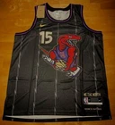NBA Basketball Toronto Raptors Vince Carter #15 Jersey 2XL Black NWT