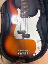 Fender Precision Bass Nickel Saiten Hals gerade hat Rost
