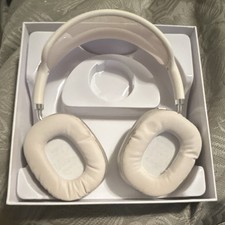 Apple AirPods Max White Wireless Over-Ear Headphones Bluetooth Built-In Mic