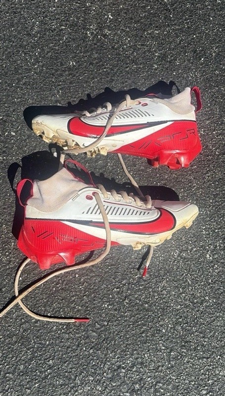 NikeVapor Edge Pro 360 2 TB 'White University Red' Size 4 Youth