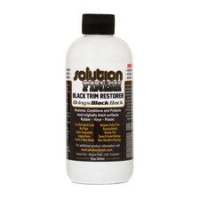 Solution Finish Black Plastic  Vinyl Trim Restorer Use for Car and Truck