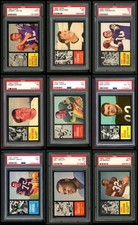 1962 Topps Football Complete Set - Premier 6 - EX/MT 7015889