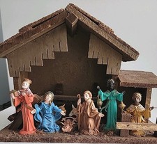 Vintage Landi Italy Nativity