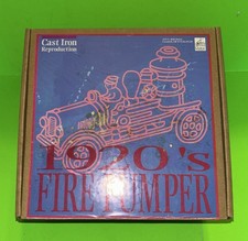 Vintage 1920's Era Cast Iron Fire Pumper - Reproduction