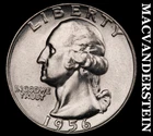1956 Washington Quarter- Silver Choice Gem Brilliant Uncirculated Luster #i8041