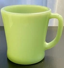 Vintage Fire King Jadeite Coffee Mug D Handle Milk Glass In Excellent Condition