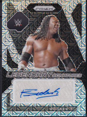 Booker T | Legendary Signatures | Mojo Prizm /25 | WWE 2024 Panini Prizm