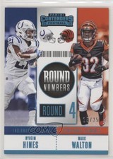 2018 Contenders Round Numbers Platinum 15/25 Mark Walton Nyheim Hines 09vk