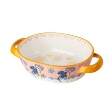 Casserole Dish, 7.7x6.2 Ceramic Baking Dish, Lasagna Pan Deep for Oven, 28oz ...