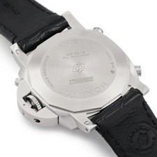 PANERAI Luminor Chrono PAM01109 Men's Automatic 44mm Black Watch #HD282 2