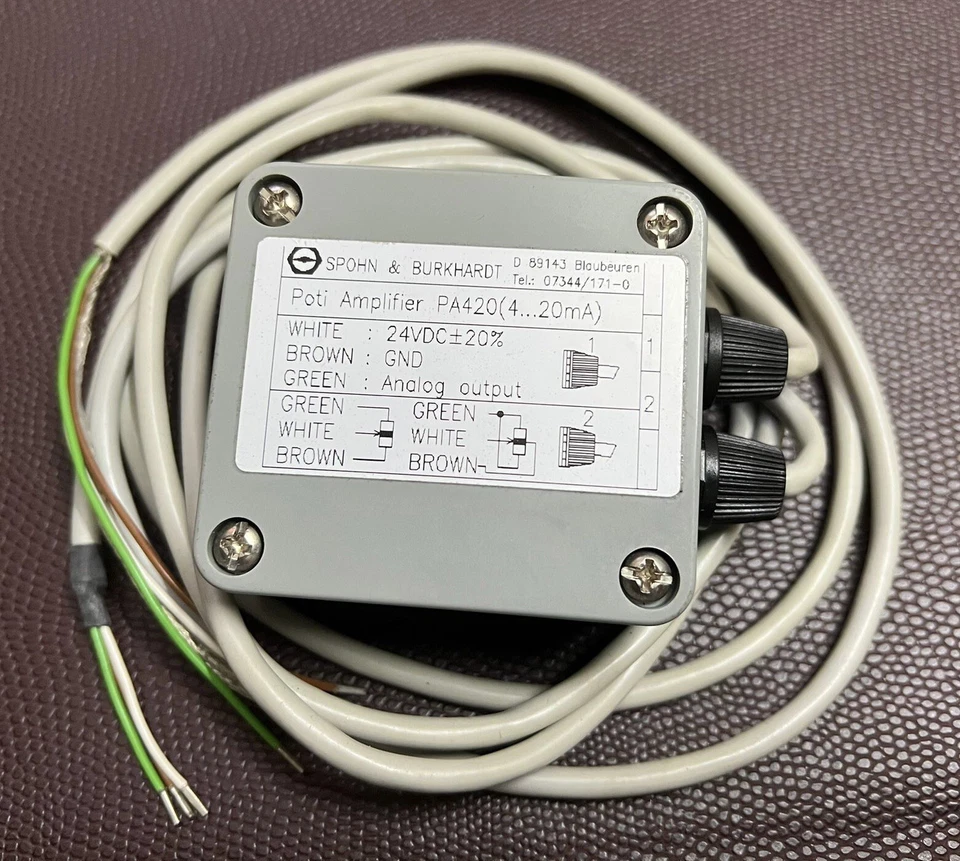 Spohn & Burkhardt Poti Amplifier PA420 (4…20mA) - Image 2 of 4