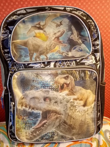 Vintage Jurassic Park World Backpack 