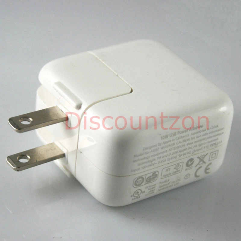 Original Apple 10W USB Power Adapter 5,1V 2,1A AC Wand Ladegerät A1357 Original OEM