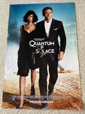 QUANTUM OF SOLACE (2008) ORIGINAL MOVIE POSTER - ROLLED - Single