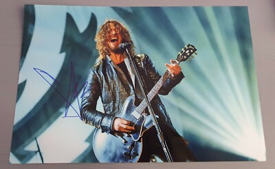 CHRIS CORNELL Autogramm Soundgarden Audioslave: 20x30cm signed in person ( 2016)