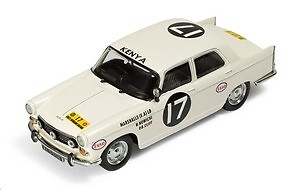 Peugeot 404 Rallye Ixo RAC100 au 1:43 idéale pour décorer votre vitrine