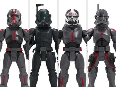 Star Wars Mission Fleet Clone Commando Clash Pack Bad Batch
