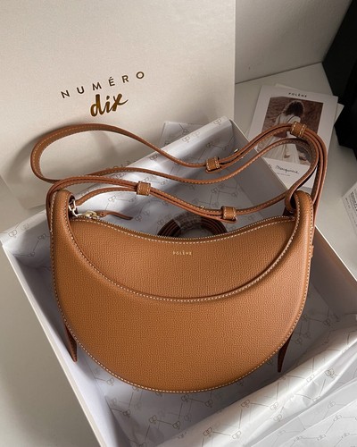 Polene Number 10 Numero Dix Bag in Tan